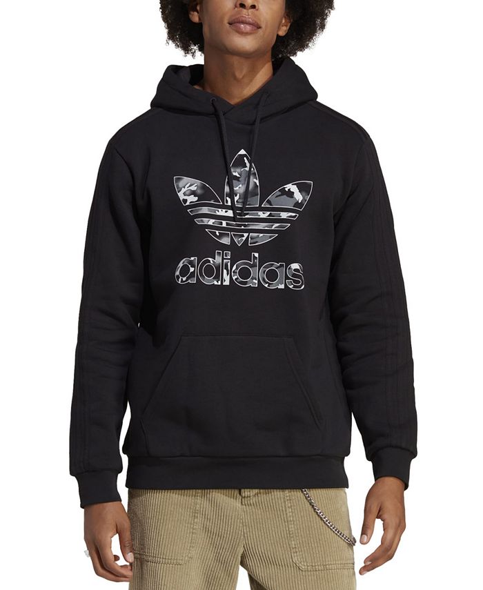 adidas originals trefoil drawn hoodie
