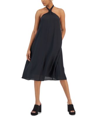 I.N.C. International Concepts - Women's Halter-Neck Midi Dress