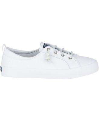 Women's Crest Vibe Leather Sneakers, Created for Macy's