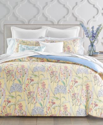 Charter Club Damask Designs Hydrangea Duvet Set Created For Macys Bedding