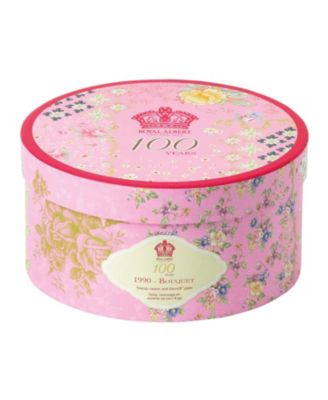 100 Years 1990 3-Piece Set, Teacup Saucer & Plate -Bouquet