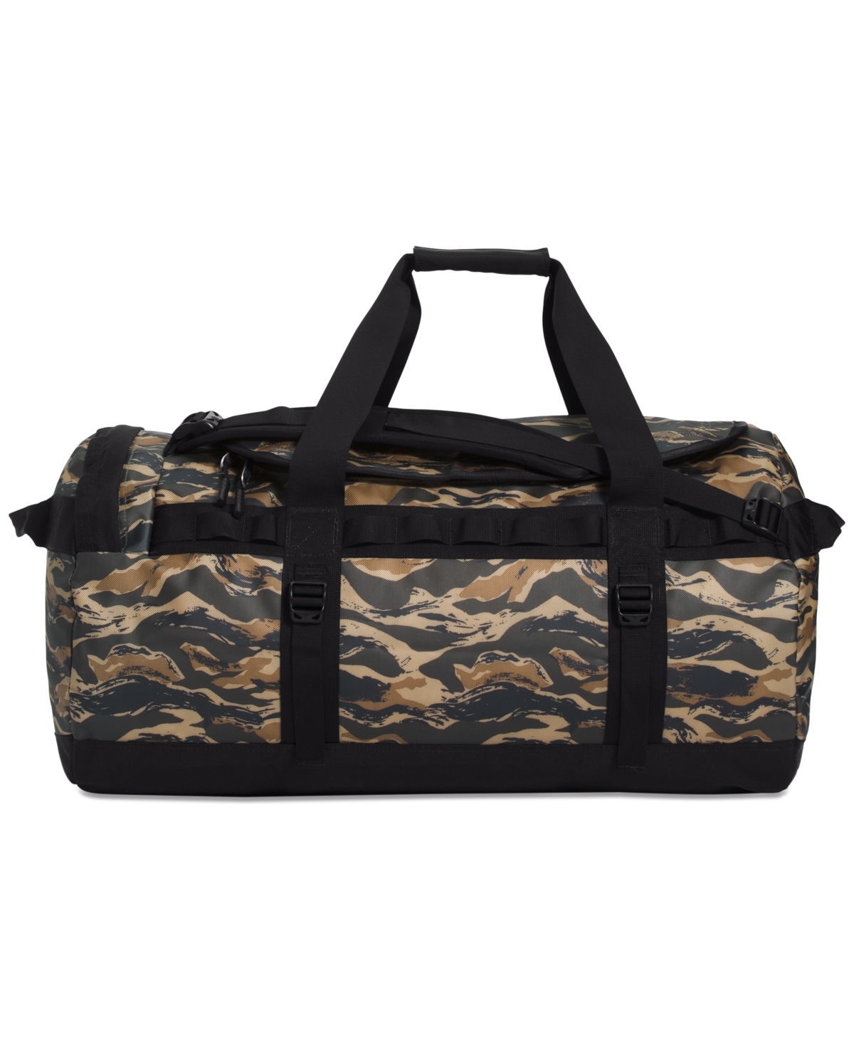 The North Face Base Camp Duffel Bag In New Taupe Green Painted Camo Print,tnf B ModeSens