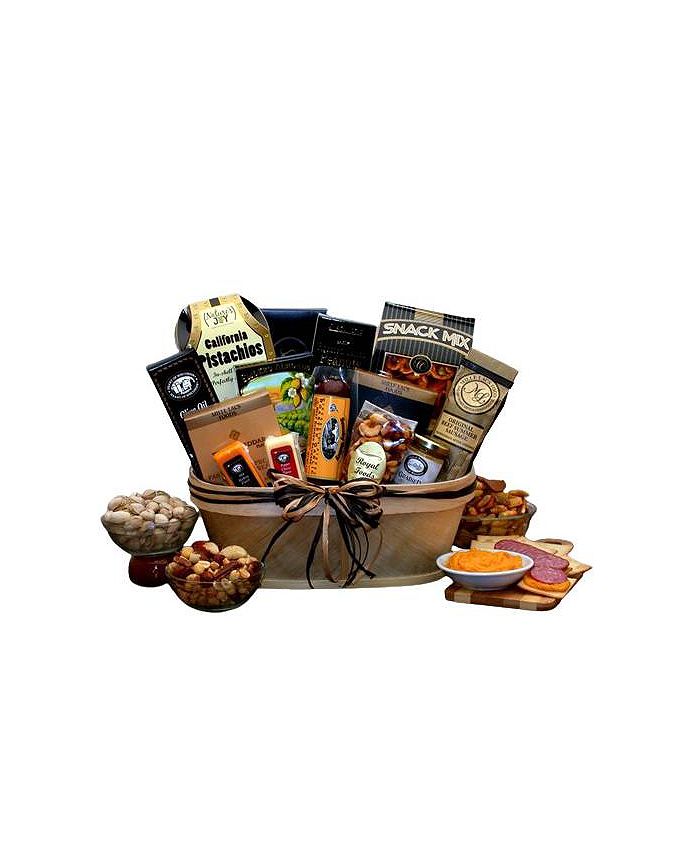 GBDS Gourmet Nut & Sausage Gift Basket meat and cheese gift baskets 1 Basket Macy's