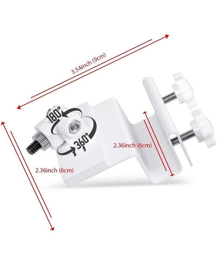 Weatherproof Gutter Mount For Arlo Pro 3/4, Ultra 2 & Eyfycam - Easy Install