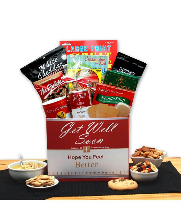 GBDS Chicken Noodle Soup Get Well Gift Box get well soon gifts for