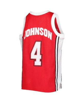 Mitchell & Ness Big Boys Larry Johnson Scarlet Unlv Rebels Swingman ...