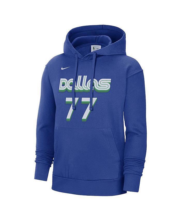 Nike Men's Luka Doncic Blue Dallas Mavericks 2022/23 City Edition Name