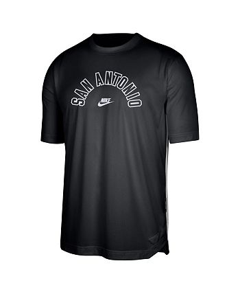  Nike Men's San Antonio Spurs Logo T-Shirt Small Heather Gray  Black : Sports & Outdoors