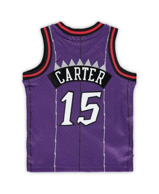 Infant Boys and Girls Vince Carter Purple Toronto Raptors 1998/99 Hardwood Classics Retired Player Jersey