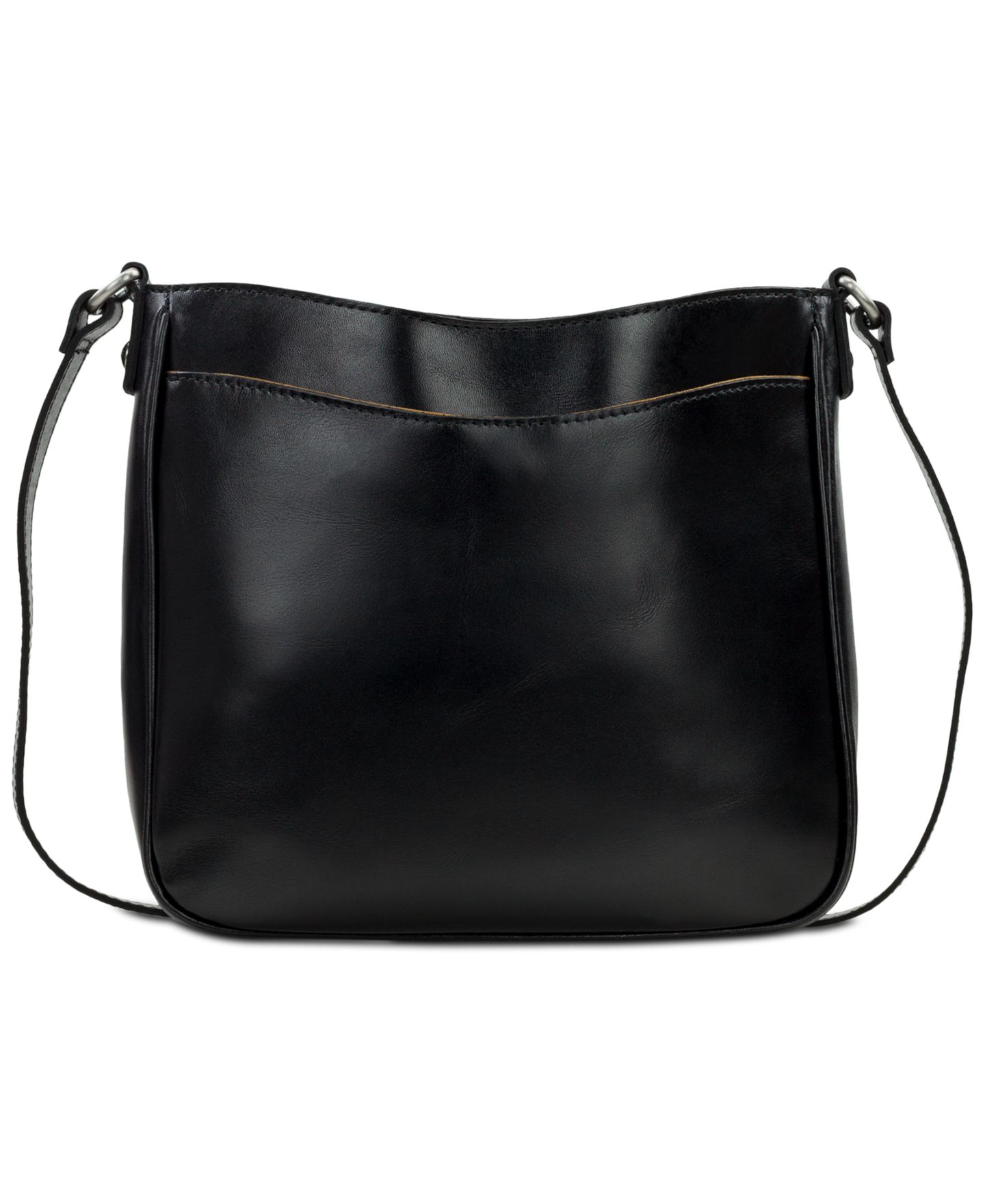 Женская сумка Patricia Nash Emeline Medium Leather Crossbody, цвет: Чёрный — фото 3