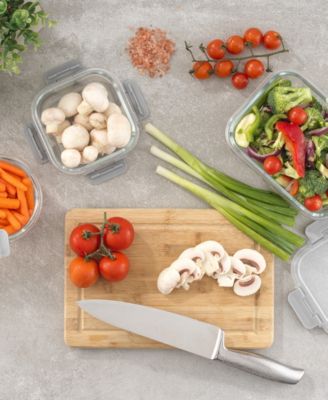 24-Pc. Glass Storage Containers with Lids