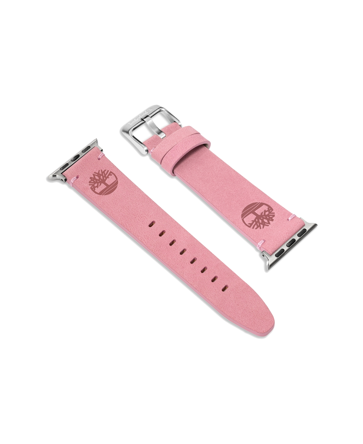 Timberland Unisex Ashby Pink Genuine Leather Universal Smart Watch Strap 20mm