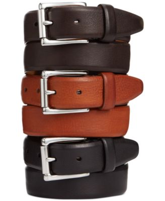 cole haan cognac belt