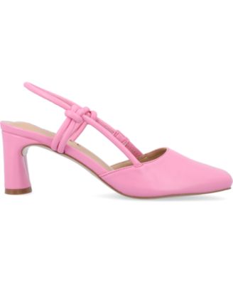 Women's Margeene Block Heel Slingback Pumps