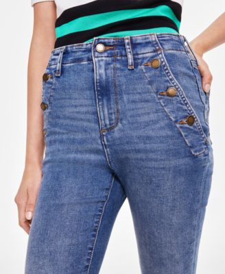 Women's Sailor Flared-Leg Jeans