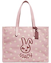 COACH Pink Tote Bags: Top Brands & Styles - Macy's