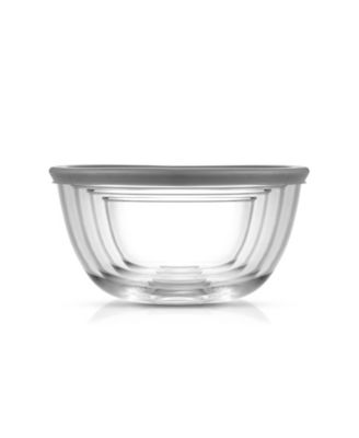 Joyful 4 Piece Glass Mixing Bowls with Lids Set