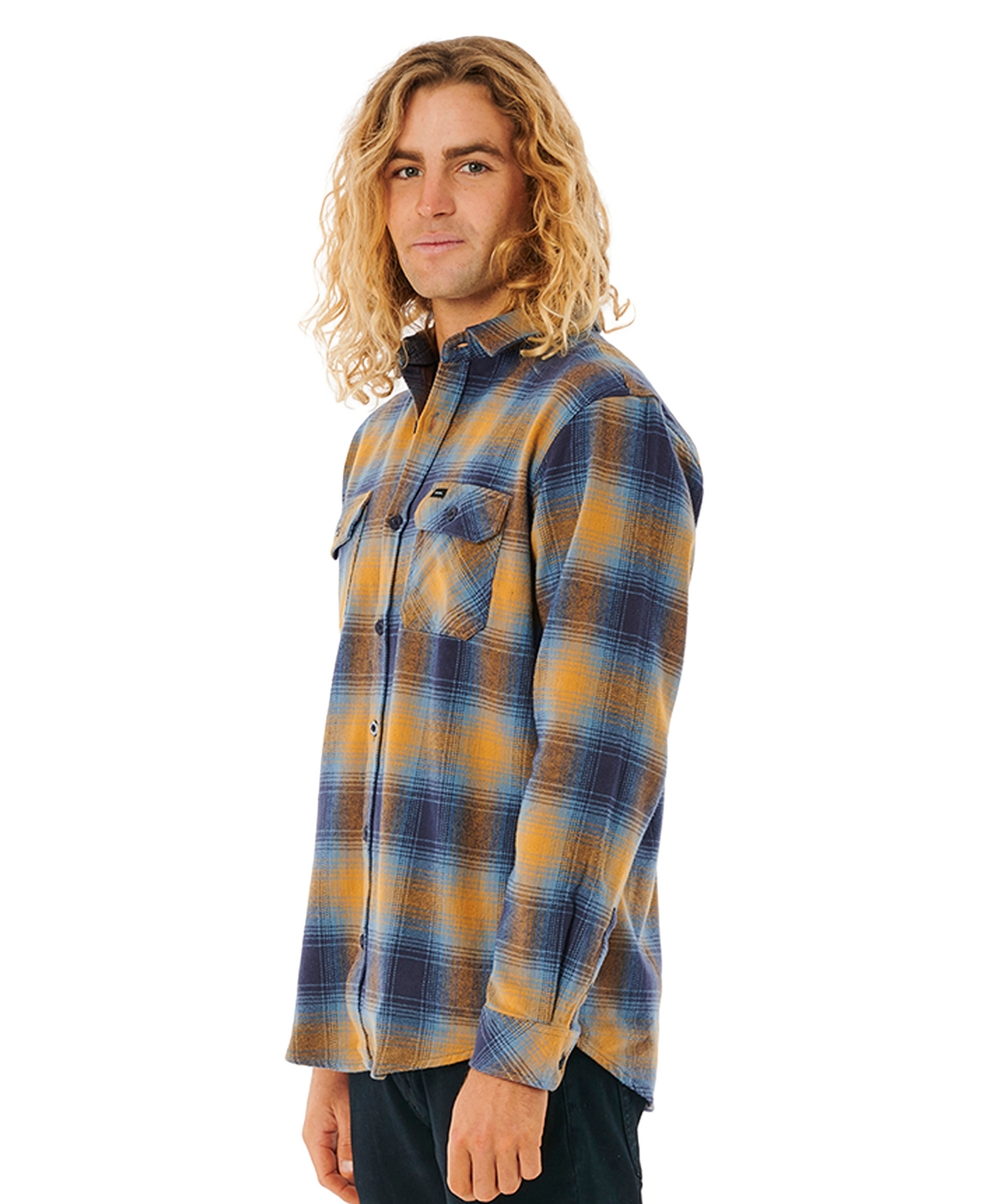 Rip Curl Men's Count Flannel Long Sleeve Shirt
