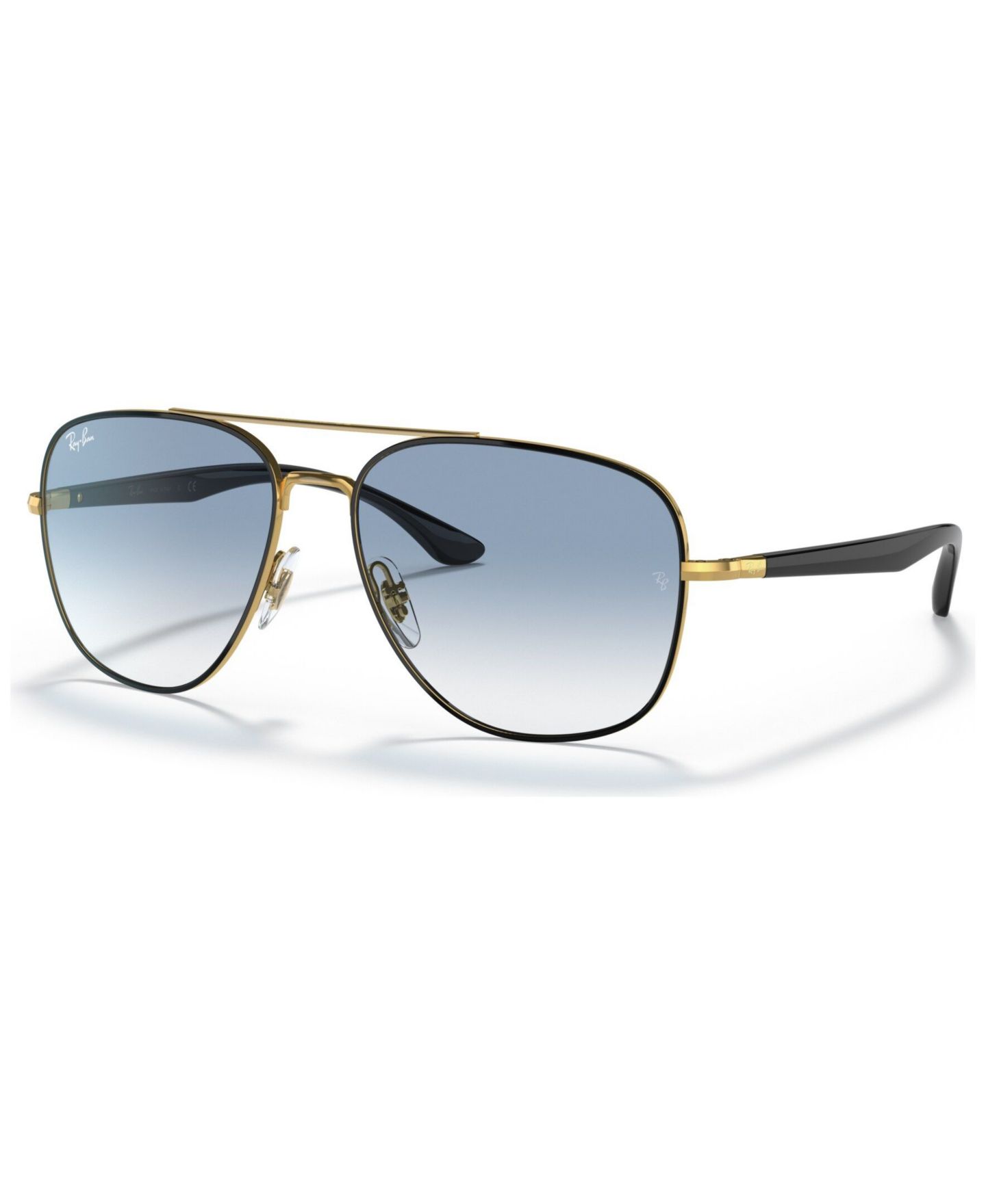 Солнцезащитные очки Ray-Ban Unisex Sunglasses, RB3683 56, цвет: Чёрный — фото 7