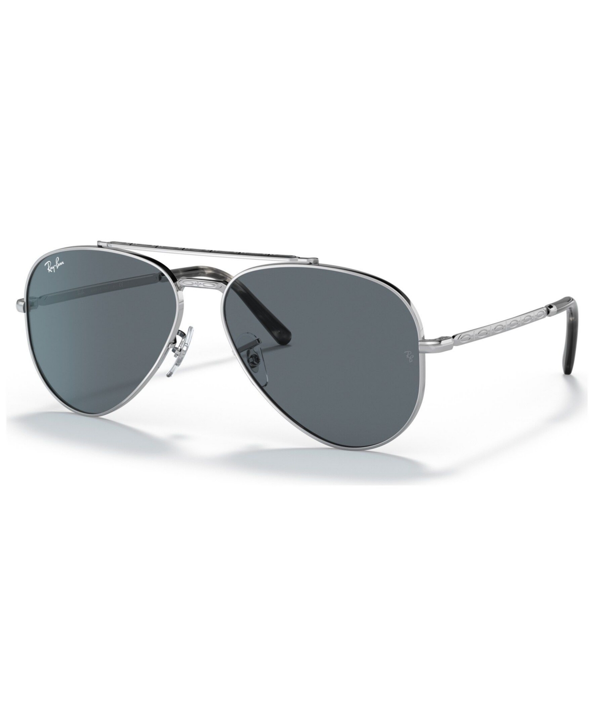 Unisex Sunglasses, RB3625 New Aviator - Silver-Tone