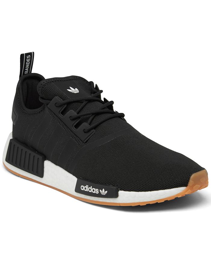 adidas NMD R1 Primeblue Casual Sneakers from Finish Line - Macy's