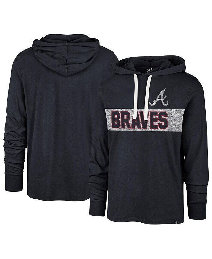 Youth Nike Navy Atlanta Braves Authentic Collection Performance Pullover  Hoodie