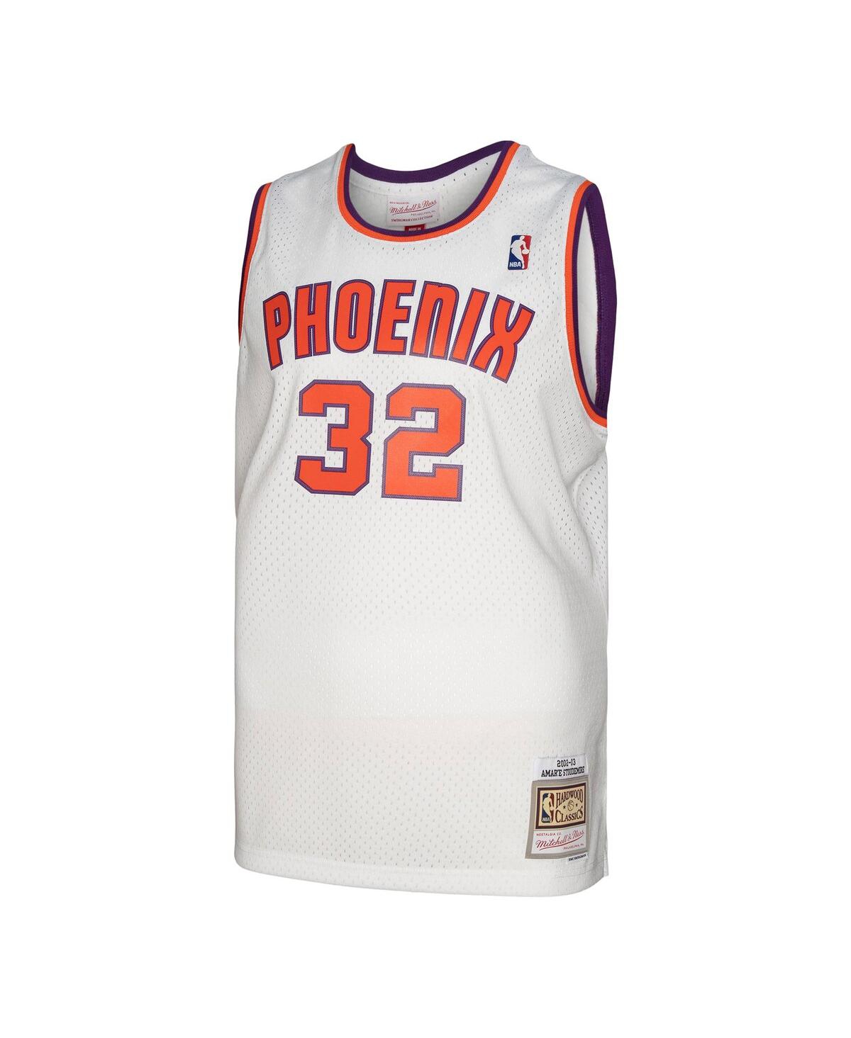 Men's Mitchell & Ness Amar'e StoudemirePhoenix Suns 2002-03 Hardwood Classics Swingman Jersey - White