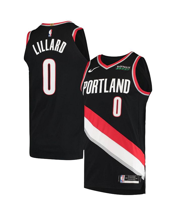 Nike Men's Damian Lillard Black Portland Trail Blazers 2020/21 Authentic  Jersey - Icon Edition - Macy's