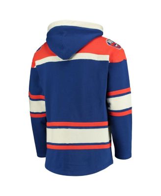 Men's Royal New York Islanders Superior Lacer Pullover Hoodie