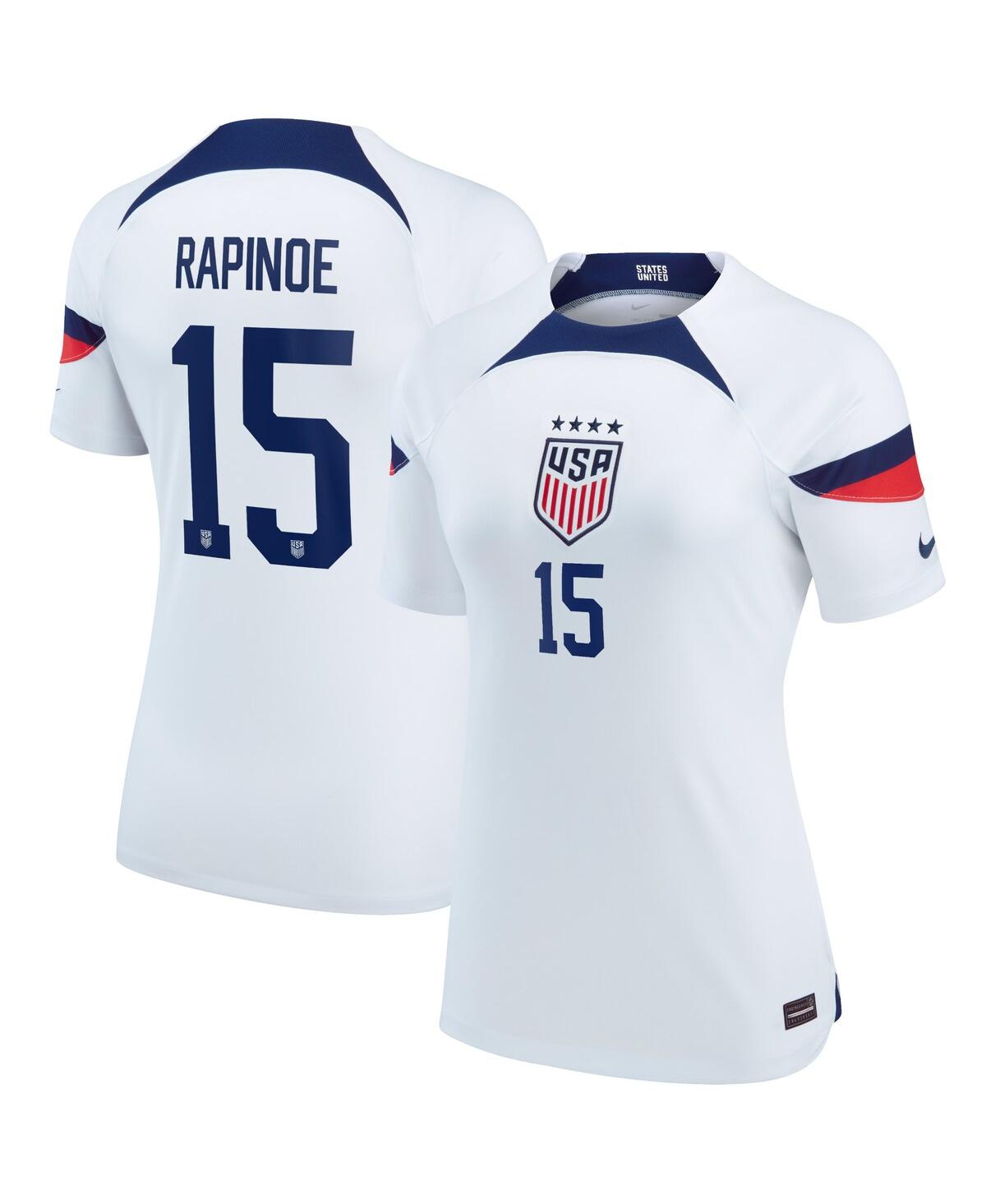 Women's Nike Megan RapinoeUswnt 2022/23 Home Breathe Stadium Replica Player Jersey - White