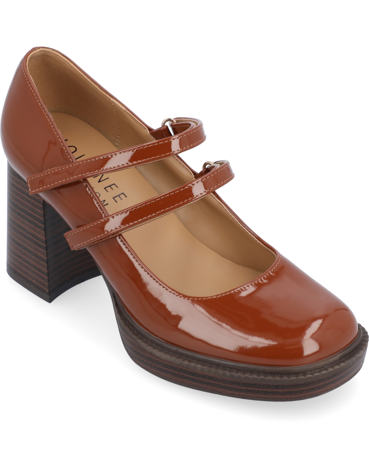 JOURNEE COLLECTION WOMEN'S SHASTA PLATFORM HEELS 