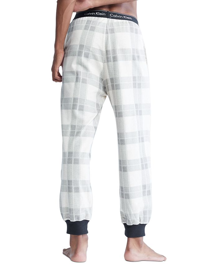 Calvin Klein Men's Modern Holiday Lounge Plaid Jogger Pajama Pants ...
