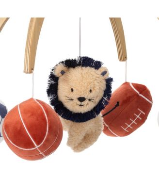Hall of Fame Lion/Sports Balls Musical Baby Crib Mobile Soother Toy