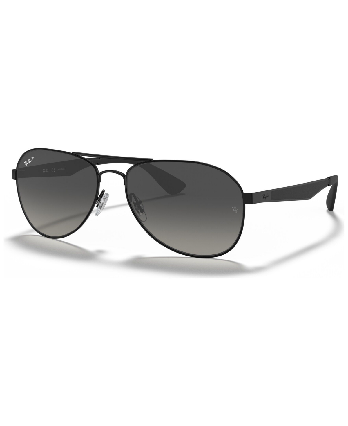 Shop Ray Ban Polarized Sunglasses, Rb3549 In Gray Gradient Polar,black