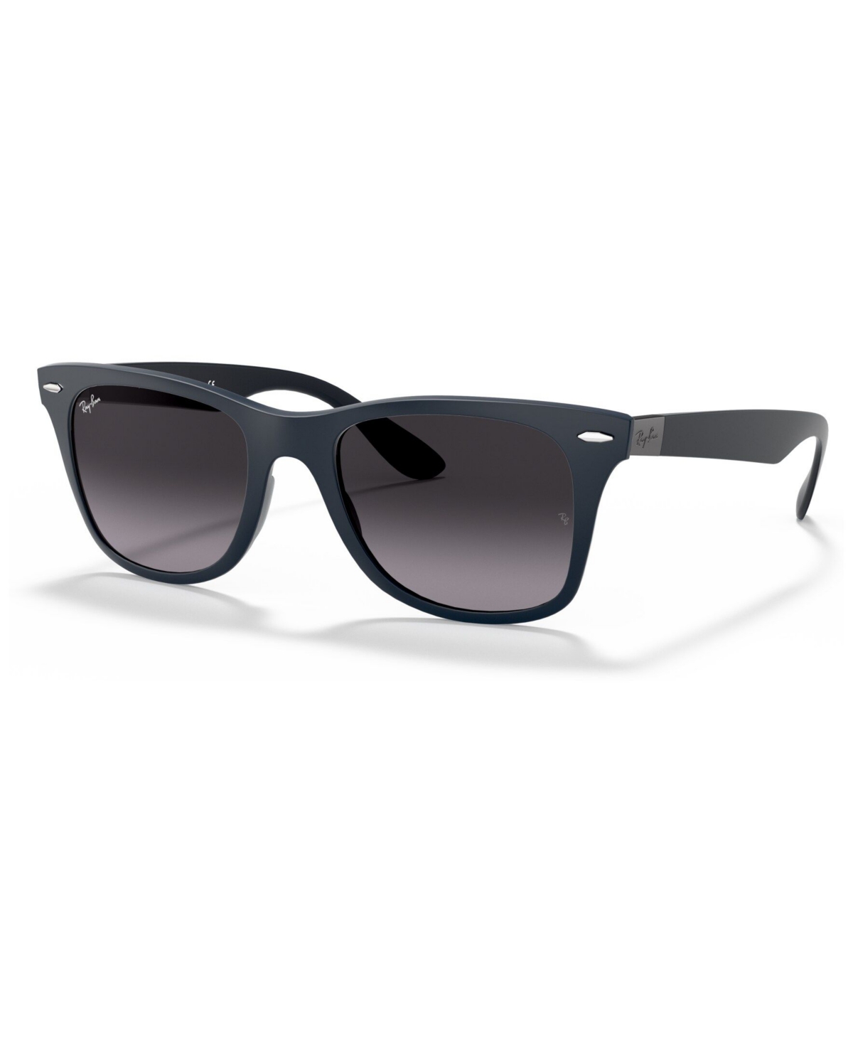 Shop Ray Ban Sunglasses, Rb4195 Wayfarer Liteforce In Gray Gradient,blue