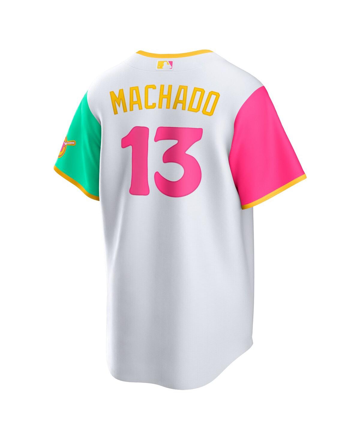 Men's Nike Manny MachadoSan Diego Padres City Connect Replica Player Jersey - White