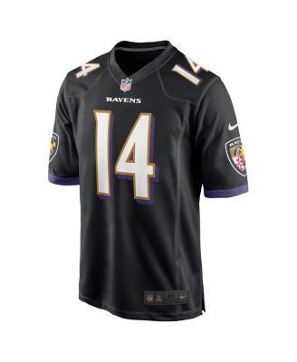 Men's Kyle Hamilton Black Baltimore Ravens 2022 NFL Draft First Round Pick Game Jersey