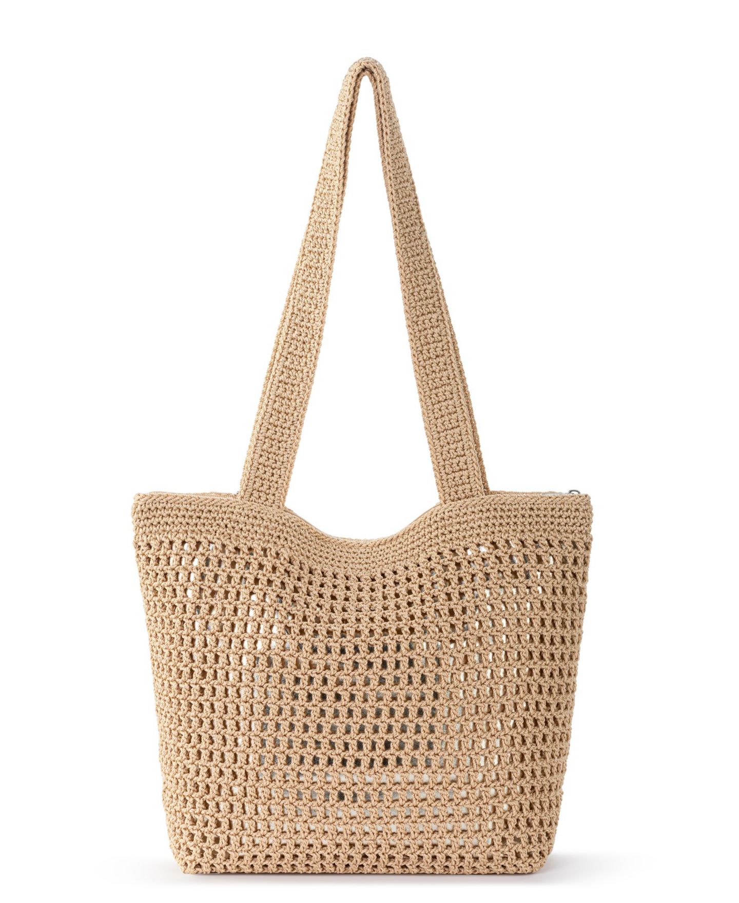 Женская сумка The Sak Casual Classics Crochet, цвет: Коричневый / Золотой — фото 2