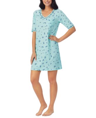 Elbow-Length Moisture Wicking Sleep T-Shirt