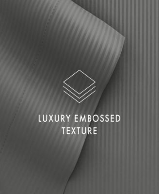 Expressed In Embossed Striped 4-Pc. Sheet Set, Queen