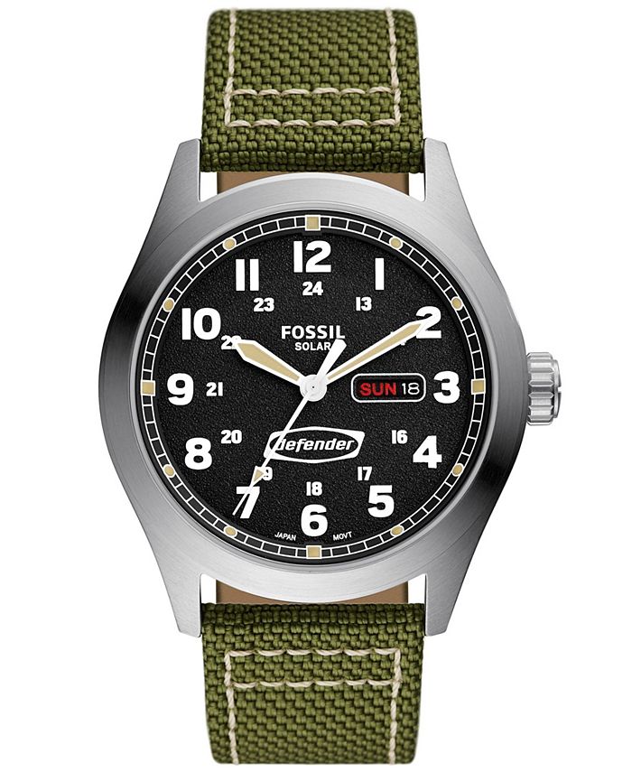 Fossil nylon strap on sale