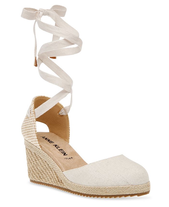 Anne klein shelly wedge sandal sales