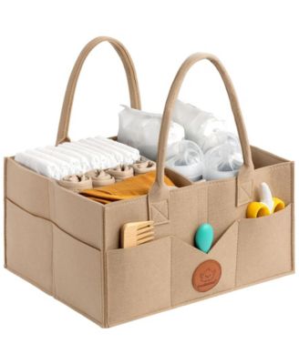 Original Baby Diaper Caddy Organizer, Large Storage Caddy Organizer for Nursery, Changing Table