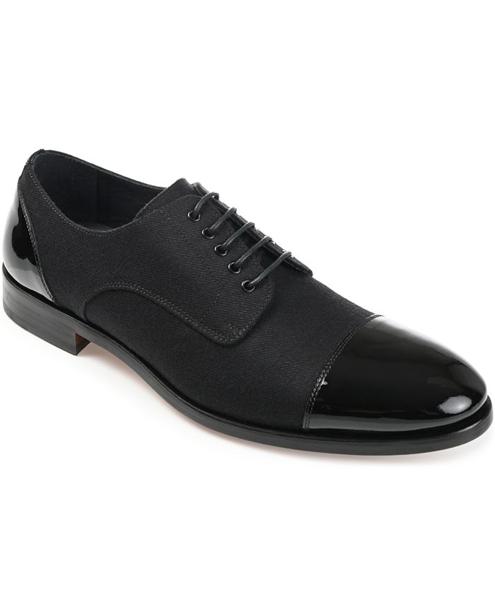 Taft Men's Jack Handcrafted Leather, Velvet and Wool Dress Shoes & Reviews  - All Men's Shoes - Men - Macy's