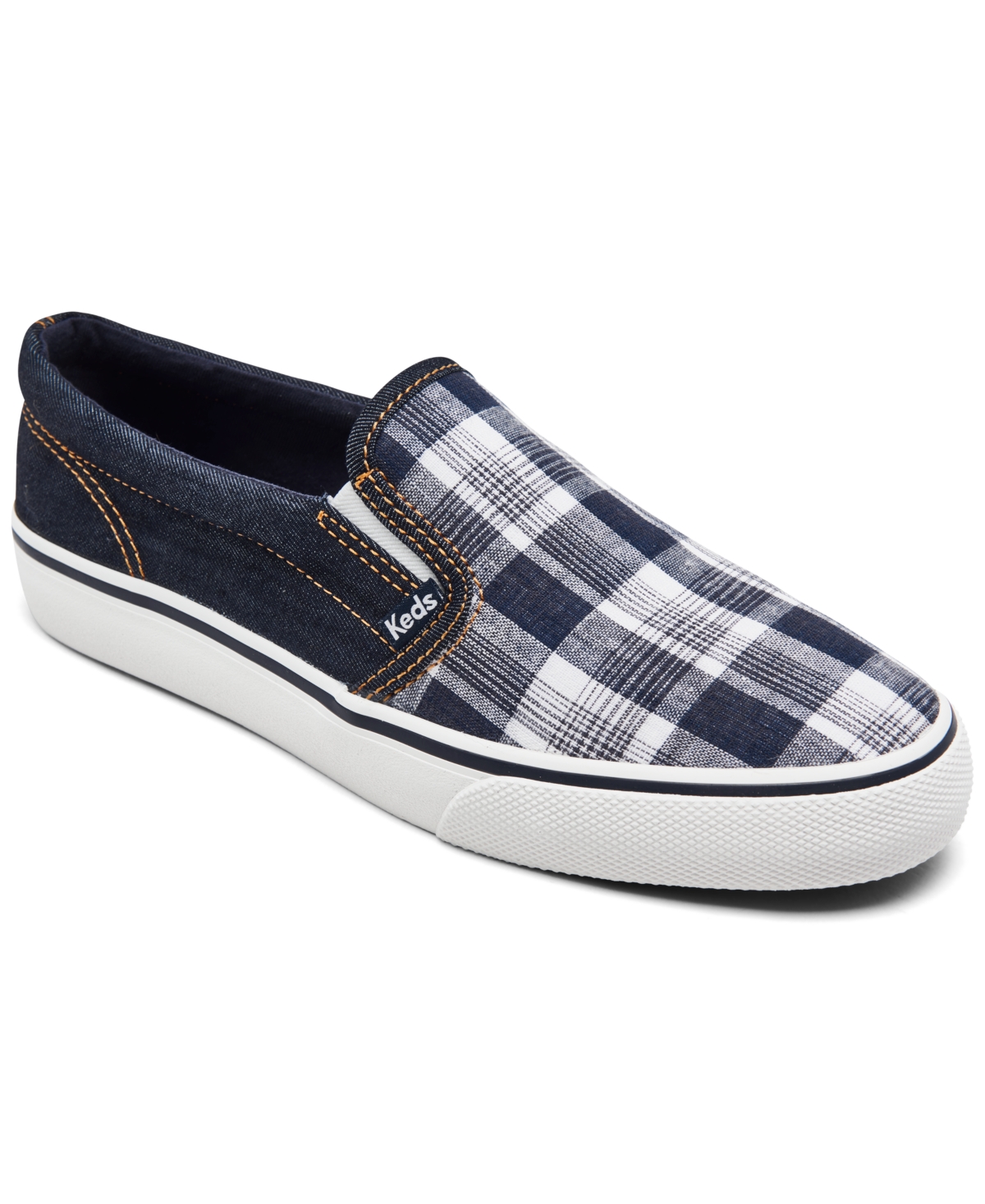 UPC 195018114808 product image for Keds Women's Jump Kick Slip-On Canvas Casual Sneakers from Finish Line | upcitemdb.com