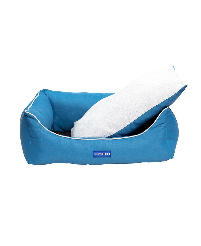 JoJo Modern Pets Marlin EcoFabric Bolster Dog Bed Large Macy's