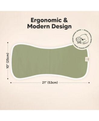 5pk Urban Baby Burp Cloths, Organic Burping Cloth for Babies, Burp Rags for Baby Girls, Boys