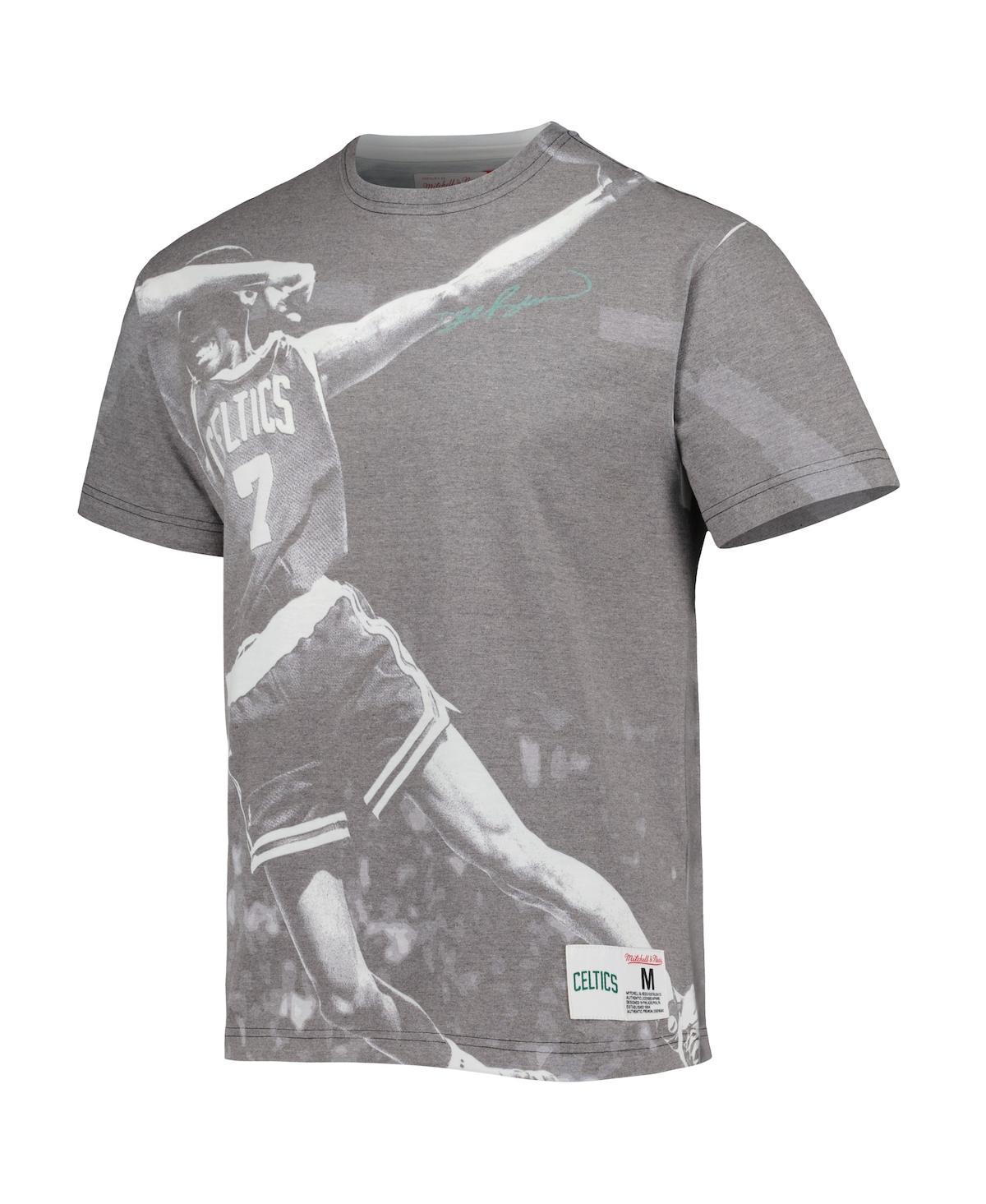 Mitchell & Ness Men's  Dee Brown Heather Gray Boston Celtics Above The Rim T-shirt In Heather Gray