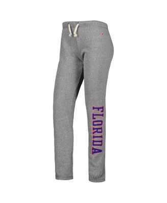 Women's Heather Gray Florida Gators Victory Springs Tri-Blend Jogger Pants