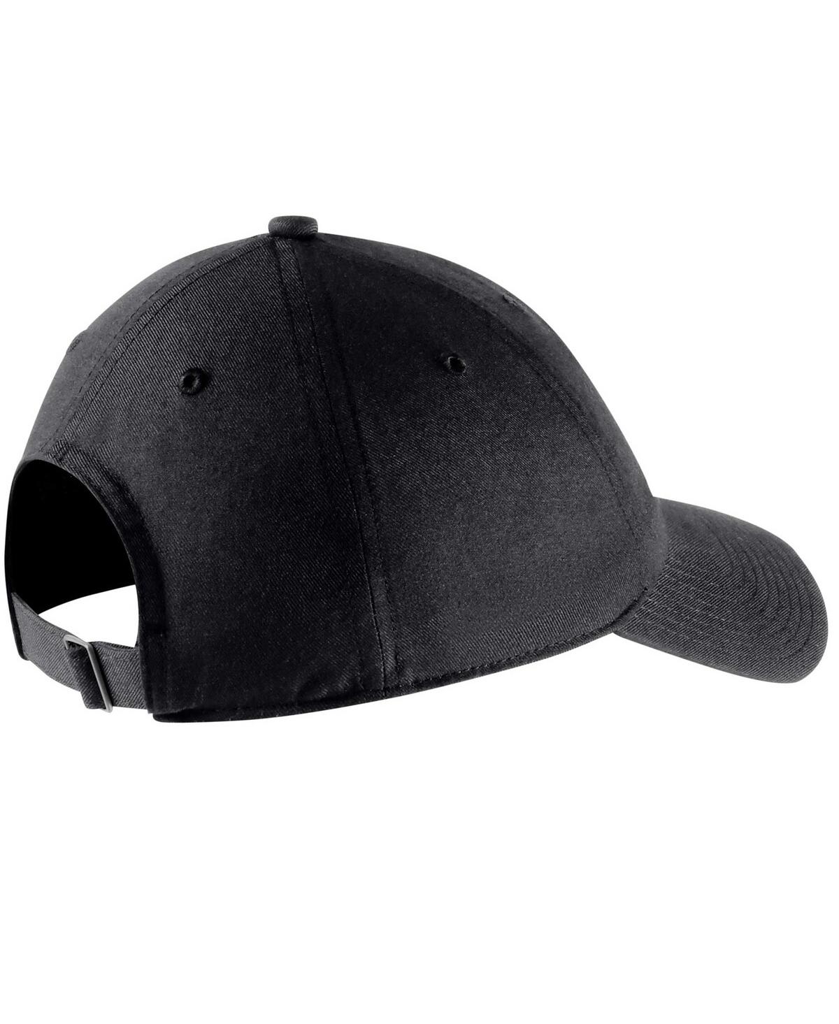 Shop Nike Men's  Black England National Team Campus Adjustable Hat